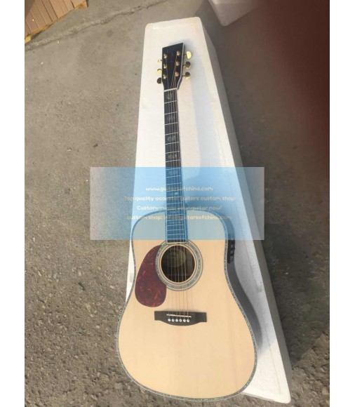 Custom Left-handed Martin D-45 Standard Natural